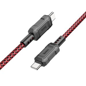 HOCO cable Type C to Type C Power Delivery 60W Leader X94 red