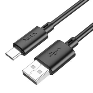 HOCO cable USB to Type C 3A Gratified X88 black