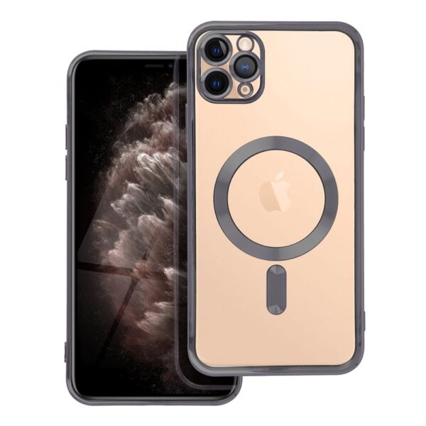 Electro Mag Cover case compatible with MagSafe for IPHONE 11 PRO MAX black