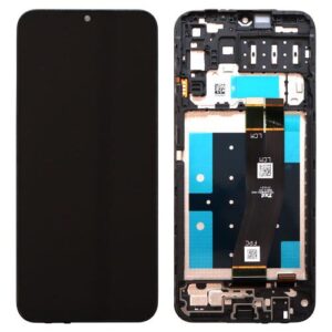 LCD with Touch Screen & Front Cover Samsung A145F Galaxy A14 4G Black (Original)