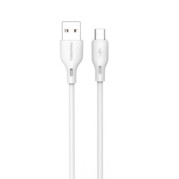 PAVAREAL cable USB to Micro 6A PA-DC186M 1 m. white