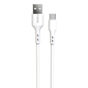 PAVAREAL cable USB to Type C 3A PA-DC181C 1 m. white