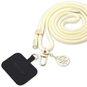 Pendant GUESS GUUCNMG4EE (Cord and 4G Charm / gold white)