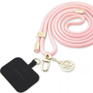 Pendant GUESS GUUCNMG4EP (Cord and 4G Charm / gold pink)