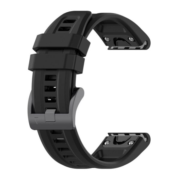 Wristband for smartwatch Garmin FENIX 3 / 3HR / 5X / 6X / 6X PRO / 7X / 7X PRO black (9)