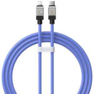 BASEUS cabel Type C to Apple Lightning 8-pin CoolPlay Fast Charging 20W 1m blue CAKW000003