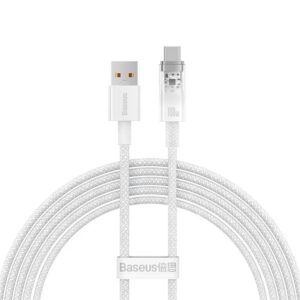 BASEUS cable USB  to Type C Power Delivery Explorer 100W 2m white CATS010502