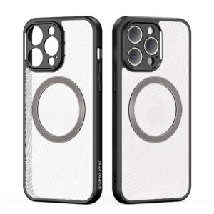 DUX DUCIS Aimo Mag - Durable Back Cover compatible with MagSafe for Apple iPhone 13 Pro black