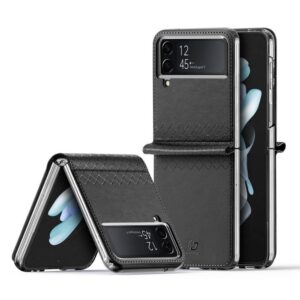 DUX DUCIS Bril - PU Leather Case for Samsung Galaxy Z Flip4 5G black
