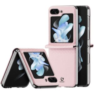 DUX DUCIS Bril - PU Leather Case for Samsung Galaxy Z Flip5 5G pink