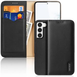 DUX DUCIS Hivo - Leather Wallet Case for Samsung Galaxy S23 black