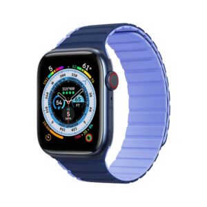 DUX DUCIS LD - silicone strap for Apple Watch 42/44/45mm blue
