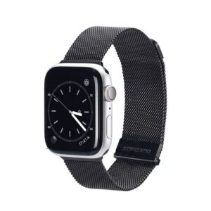 DUX DUCIS Milanese - stainless steel magnetic strap for Apple Watch 42/44/45mm black