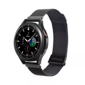 DUX DUCIS Milanese - stainless steel magnetic strap for Samsung Galaxy Watch / Huawei Watch / Honor Watch (20mm band) black