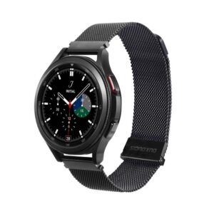 DUX DUCIS Milanese - stainless steel magnetic strap for Samsung Galaxy Watch / Huawei Watch / Honor Watch / Xiaomi Watch (22mm band) black