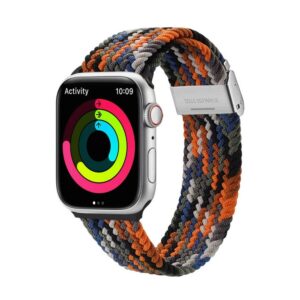 DUX DUCIS Mixture II - stretchable braided strap for Apple Watch 38/40/41mm camo