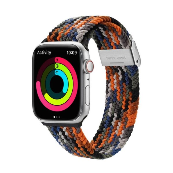 DUX DUCIS Mixture II - stretchable braided strap for Apple Watch 38/40/41mm camo
