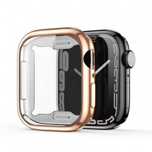 DUX DUCIS Samo - Soft TPU Protective Case for Apple Watch Series 7/8 45mm rose gold
