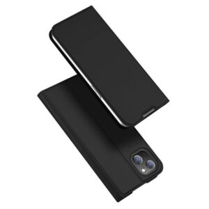 DUX DUCIS Skin Pro - Smooth Leather Case for Apple iPhone 14 Plus black
