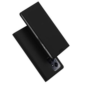 DUX DUCIS Skin Pro - Smooth Leather Case for Redmi Note 12 4G black