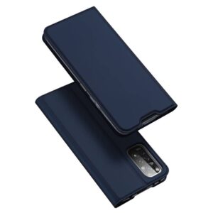 DUX DUCIS Skin Pro - Smooth Leather Case for Redmi Note 12 Pro 5G blue