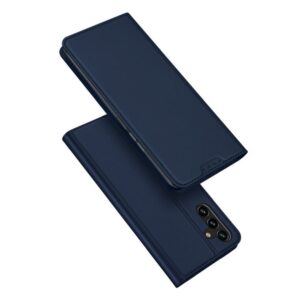 DUX DUCIS Skin Pro - Smooth Leather Case for Samsung Galaxy A14 4G/5G blue