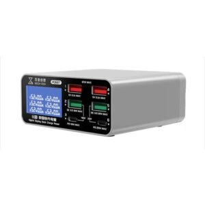 Desk Service Charger MEGA-IDEA PQ687 PD QC 87W with 6 USB Ports and Indication Display