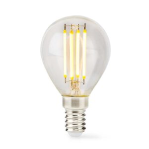 Nedis LED Filament Bulb E14 4.5 W Warm White (LBFE14G452) (NEDLBFE14G452)