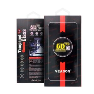 6D Pro Veason Easy-Install Glass  - for Iphone XR / 11 black