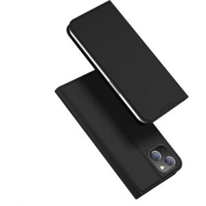 DUX DUCIS Skin Pro - Smooth Leather Case for Apple iPhone 15 Plus black