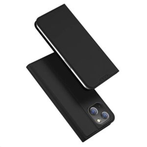 DUX DUCIS Skin Pro - Smooth Leather Case for Apple iPhone 15 black