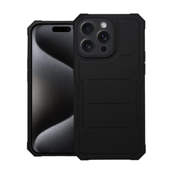 Heavy Duty case for IPHONE 15 PRO MAX black