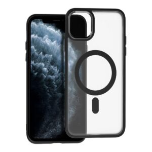 Matte Mag Cover case compatible with MagSafe for IPHONE 11 PRO MAX black