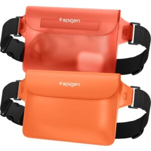 SPIGEN A620 Universal Waterproof Waist bag 2-PACK sunset orange