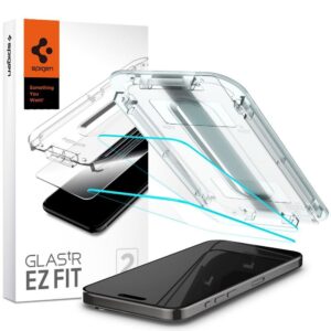 SPIGEN Glas.TR ”EZ FIT” 2-pack for IPHONE 15 PRO transparent
