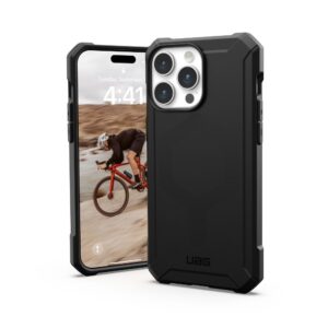 ( UAG ) Urban Armor Gear Essential compatible with Magsafe for IPHONE 15 PRO MAX black