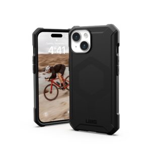 ( UAG ) Urban Armor Gear Essential compatible with Magsafe for IPHONE 15 black