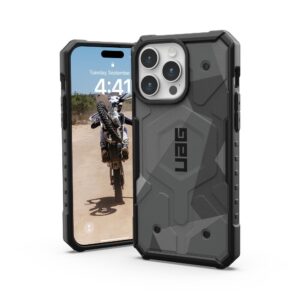 ( UAG ) Urban Armor Gear Pathfinder compatible with Magsafe for IPHONE 15 PRO MAX geo camo