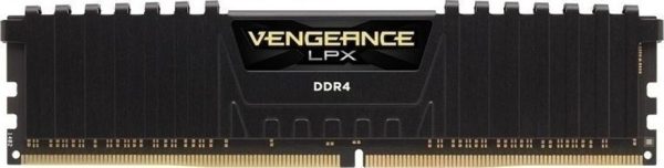 CORSAIR RAM DIMM XMS4 8GB CMK8GX4M1E3200C16, DDR4, 3200MHz, LATENCY 16-20-20-38, 1.35V, VENGEANCE LPX, XMP 2.0, BLACK, LTW.