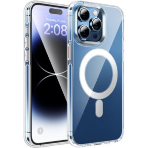 HOCO AS3 Amber case compatible with MagSafe for IPHONE 15 PRO MAX transparent black