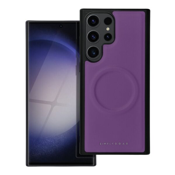 Roar Mag Morning Case - for Samsung Galaxy S23 Ultra purple