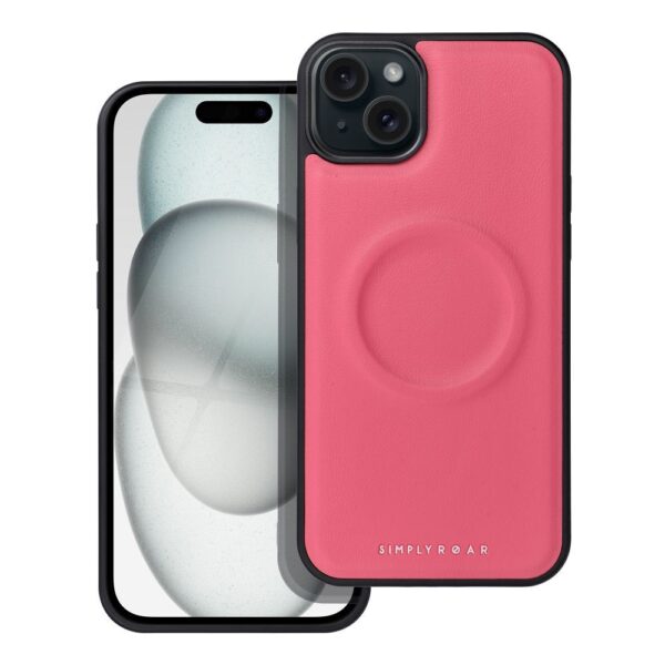 Roar Mag Morning Case - for iPhone 14 Plus  hot pink