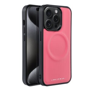 Roar Mag Morning Case - for iPhone 15 Pro   hot pink