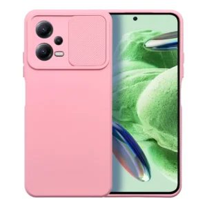 TechWave Camslider case for Xiaomi Redmi Note 12 5G light pink