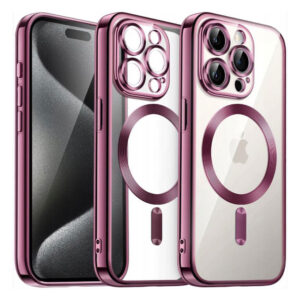 TechWave Magsafe Clear case for iPhone 12 Pro pink