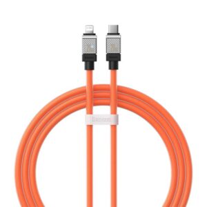 BASEUS cabel Type C to Apple Lightning 8-pin CoolPlay Fast Charging 20W 2m orange CAKW000107