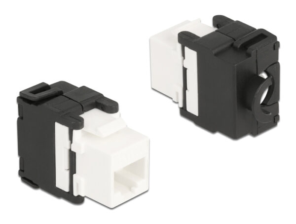 DELOCK keystone module RJ45 σε LSA 180° 87034