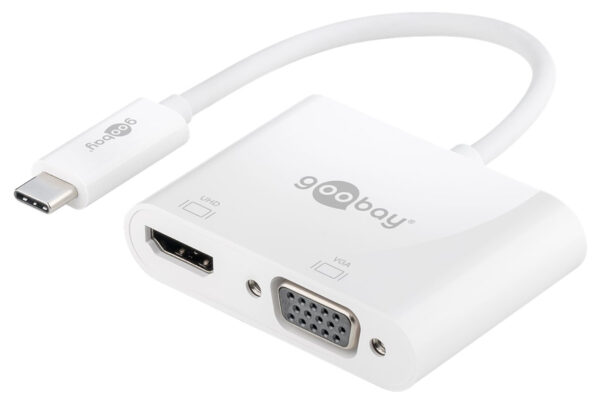 GOOBAY αντάπτορας USB-C σε HDMI & VGA 52430