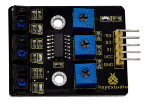 KEYESTUDIO 3-channel infrared line tracking sensor KS0453