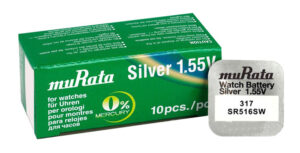 MURATA μπαταρία Silver Oxide για ρολόγια SR516SW
